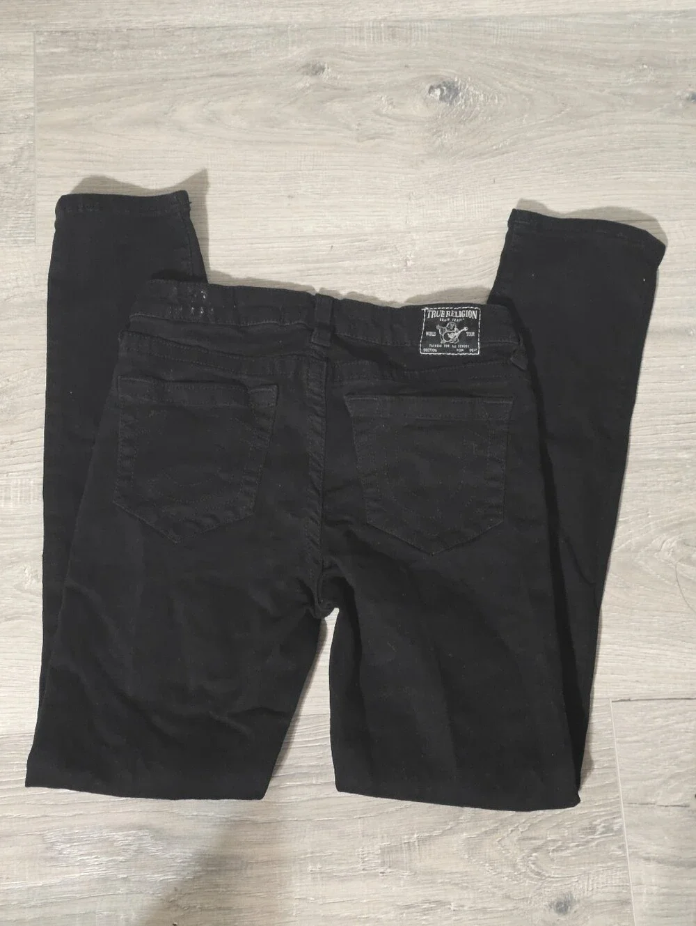 True Religion Kids(Boys) Black Skinny Jeans